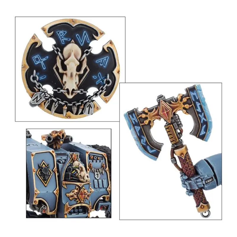 Venerable dreadnought, space wolves, warhammer 40k, games workshop, model 53-12